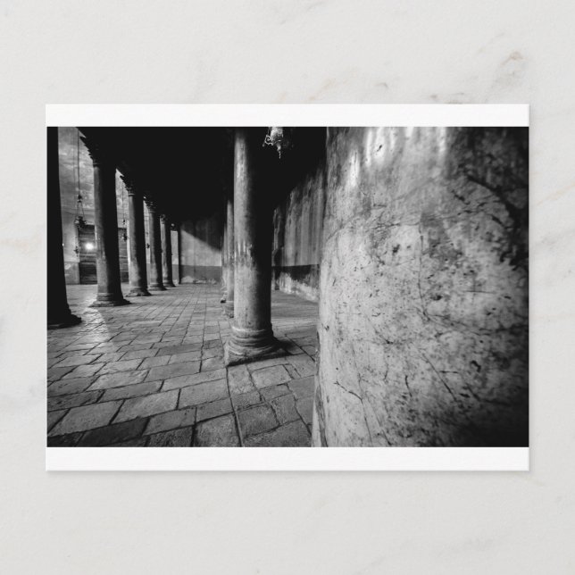 Postal Iglesia de la Natividad (Anverso)