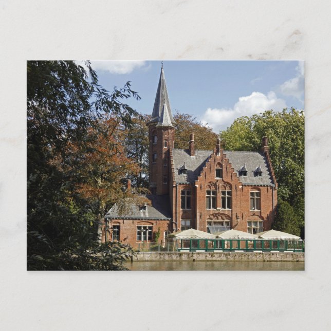 Postal Iglesia de ladrillos en Minnewater (Anverso)