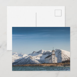 Postal Iglesia de las Islas Lofoten
