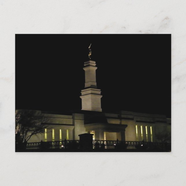 Postal Iglesia de LDS (Anverso)
