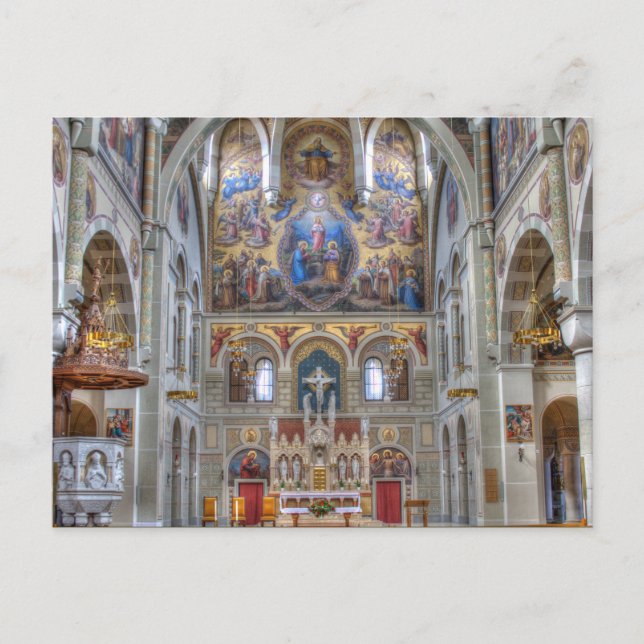 Postal Iglesia de los Carmelitas (Anverso)