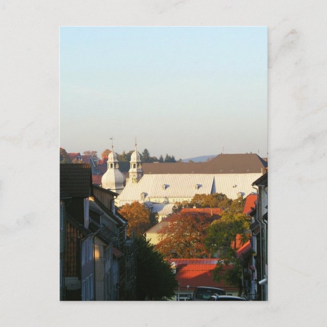 Postal iglesia de madera (Anverso)