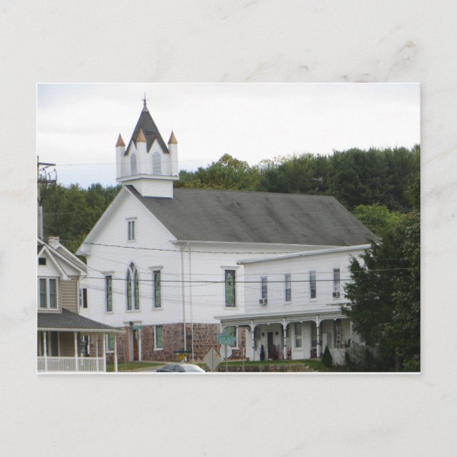 Postal Iglesia de Maryland Rural (Anverso)