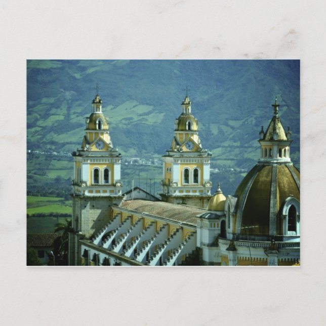 Postal Iglesia de Minas (Anverso)