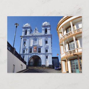 Postal Iglesia de Misericordia: Angra do Heroismo