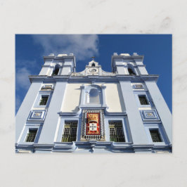 Postal Iglesia de Misericordia: Angra, Terceira, las Azor