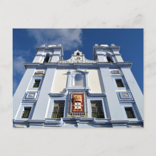 Postal Iglesia de Misericordia: Angra, Terceira, las Azor