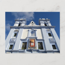 Postal Iglesia de Misericordia: Angra, Terceira, las Azor
