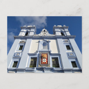 Postal Iglesia de Misericordia: Angra, Terceira, las Azor