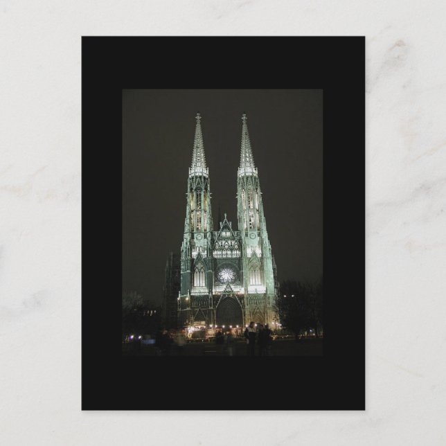 Postal Iglesia de Notre Dame (Anverso)