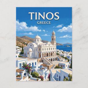 Postal Iglesia de Panagia de Tinos Grecia