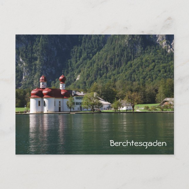 Postal Iglesia de San Bartolomá (Anverso)