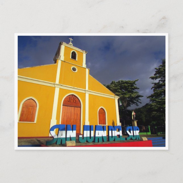Postal iglesia de san juan (Anverso)