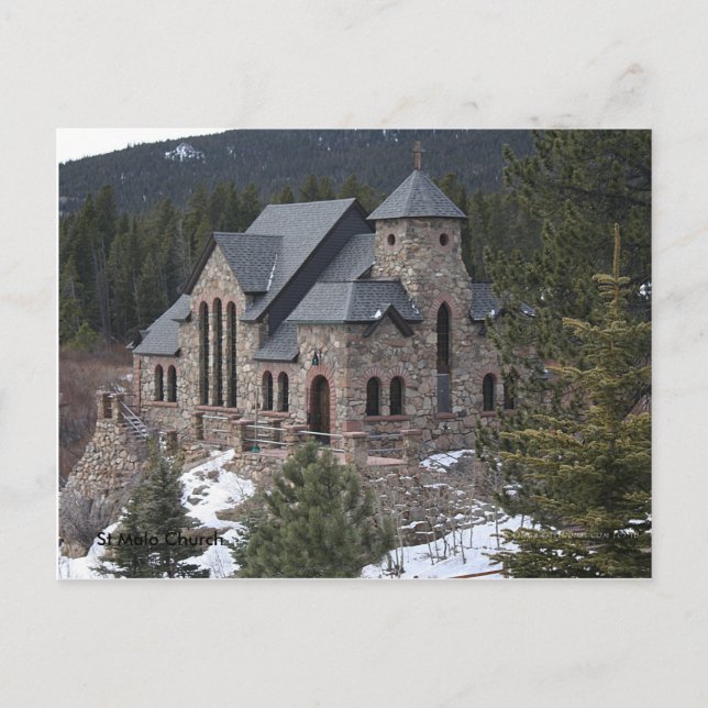 Postal Iglesia de San Malo (Anverso)