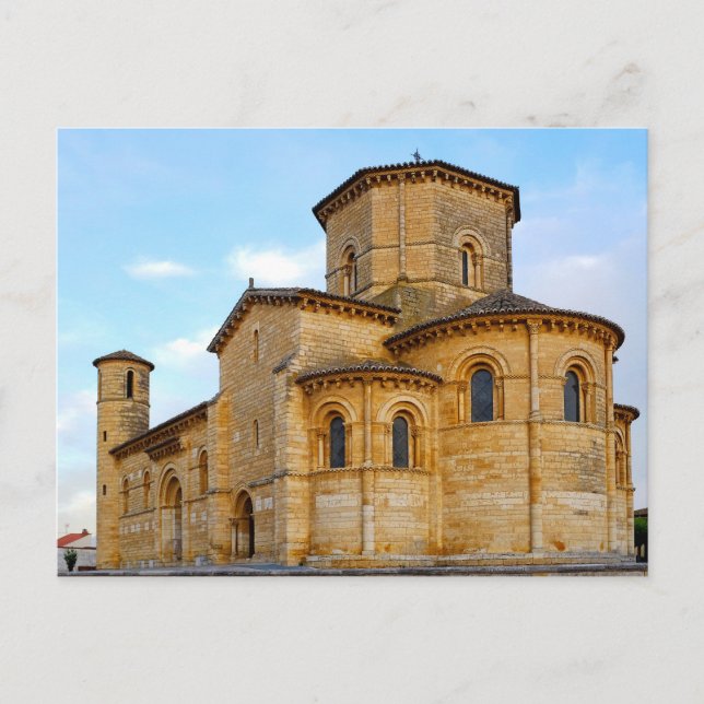 Postal Iglesia de San Martín de Tours (Anverso)