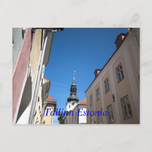 Postal iglesia de san nicholas, Talín Estonia