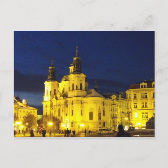 Postal Iglesia de San Nicolás (Anverso)