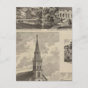 Postal Iglesia de San Pedro, Caledonia, Minnesota