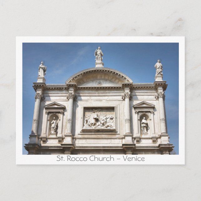 Postal Iglesia de San Rocco (Anverso)