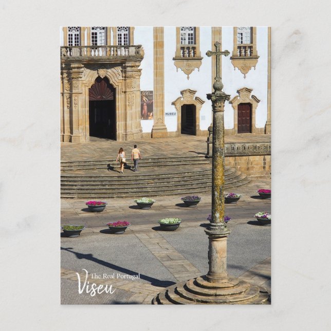 Postal Iglesia de San Viseu Portugal (Anverso)