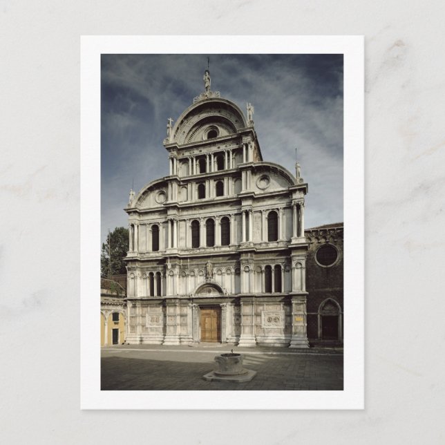 Postal Iglesia de San Zaccaria, 1480-1500 (foto) (Anverso)