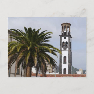 Postal Iglesia de Santa Cruz de Tenerife, Islas Canarias