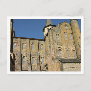 Postal Iglesia de Santa Foy, iniciada a.C.1050 por Abbot 