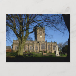 Postal Iglesia de Santa María Ecclesfield.