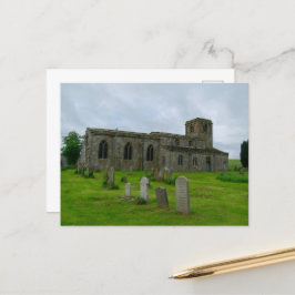 Postal Iglesia de Santa María, patrimonio de Leake North 