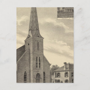 Postal Iglesia de Santa Teresa, Nebraska