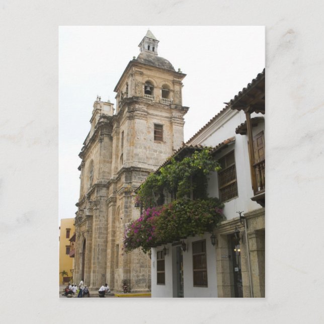 Postal Iglesia de Santo Domingo (Anverso)