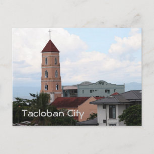 Postal Iglesia de Santo Niño, ciudad de Tacloban