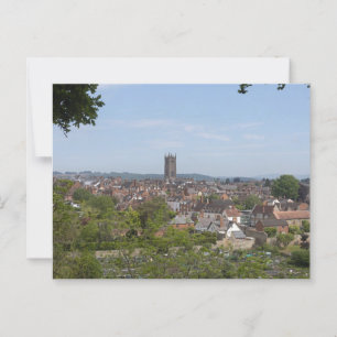Postal Iglesia de St Laurence Ludlow