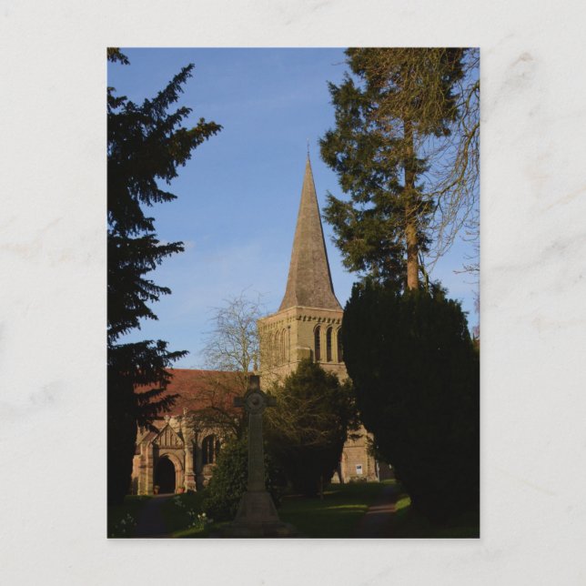 Postal Iglesia de St Michaels Antes (Anverso)