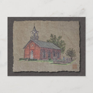 Postal Iglesia del País de los Ladrillos