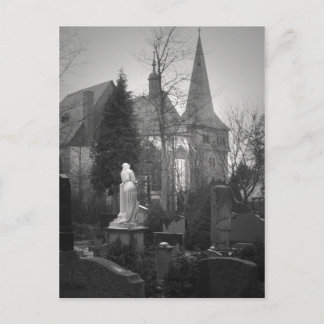 Postal Iglesia del Pueblo y Cementerio