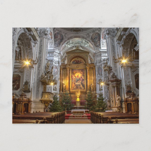Postal Iglesia dominicana Viena Austria (Anverso)
