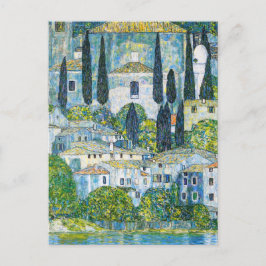 Postal Iglesia en Cassone por Gustav Klimt