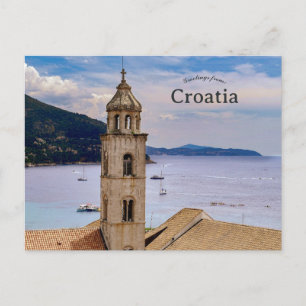 Postal Iglesia en Dubrovnik Croacia