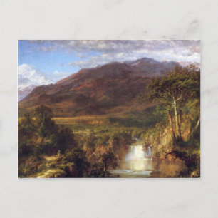 Postal Iglesia Frederic Edwin - Corazón de los Andes