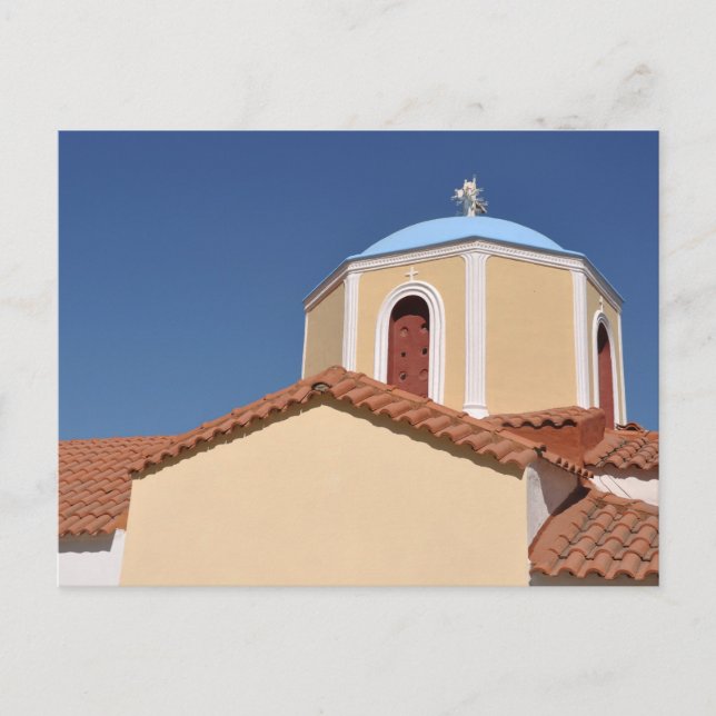 Postal Iglesia griega (Anverso)
