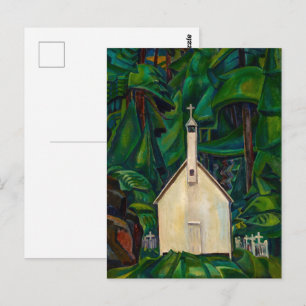 Postal Iglesia india   Emily Carr  