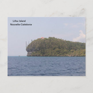 Postal Iglesia, isla de Lifou, Nueva Caledonia