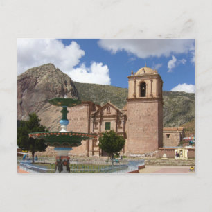 Postal iglesia peruana