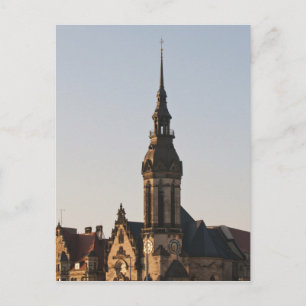 Postal Iglesia reformada de Leipzig, Alemania