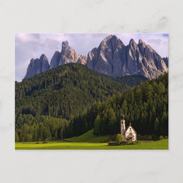 Postal Iglesia solitaria y aislada llamada Rainui 2 (Anverso)