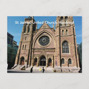Postal Iglesia Unida de Montreal St James