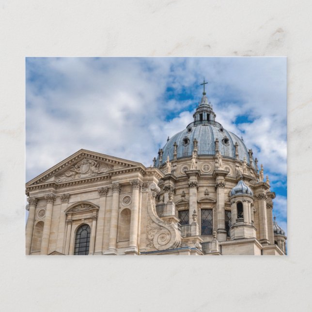 Postal Iglesia Val-de-Grace y hospital del ejército en Pa (Anverso)