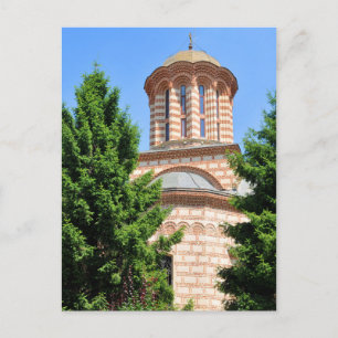 Postal Iglesia vieja en Bucarest, Rumania