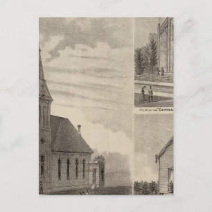 Postal Iglesias católicas alemanas en Minnesota